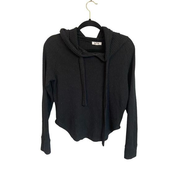 LNA waffle weave hoodie size XS - Picture 2 of 3